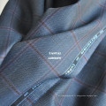 Tissu italien tissé à carreaux pour un costume sur mesure fabriqué en Chine